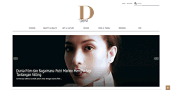 Desktop Screenshot of dewimagazine.com